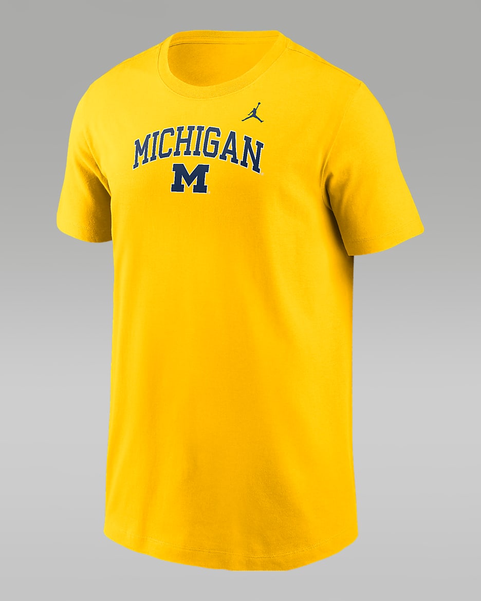 Michigan Big Kids' Jordan College T-Shirt - Amarillo