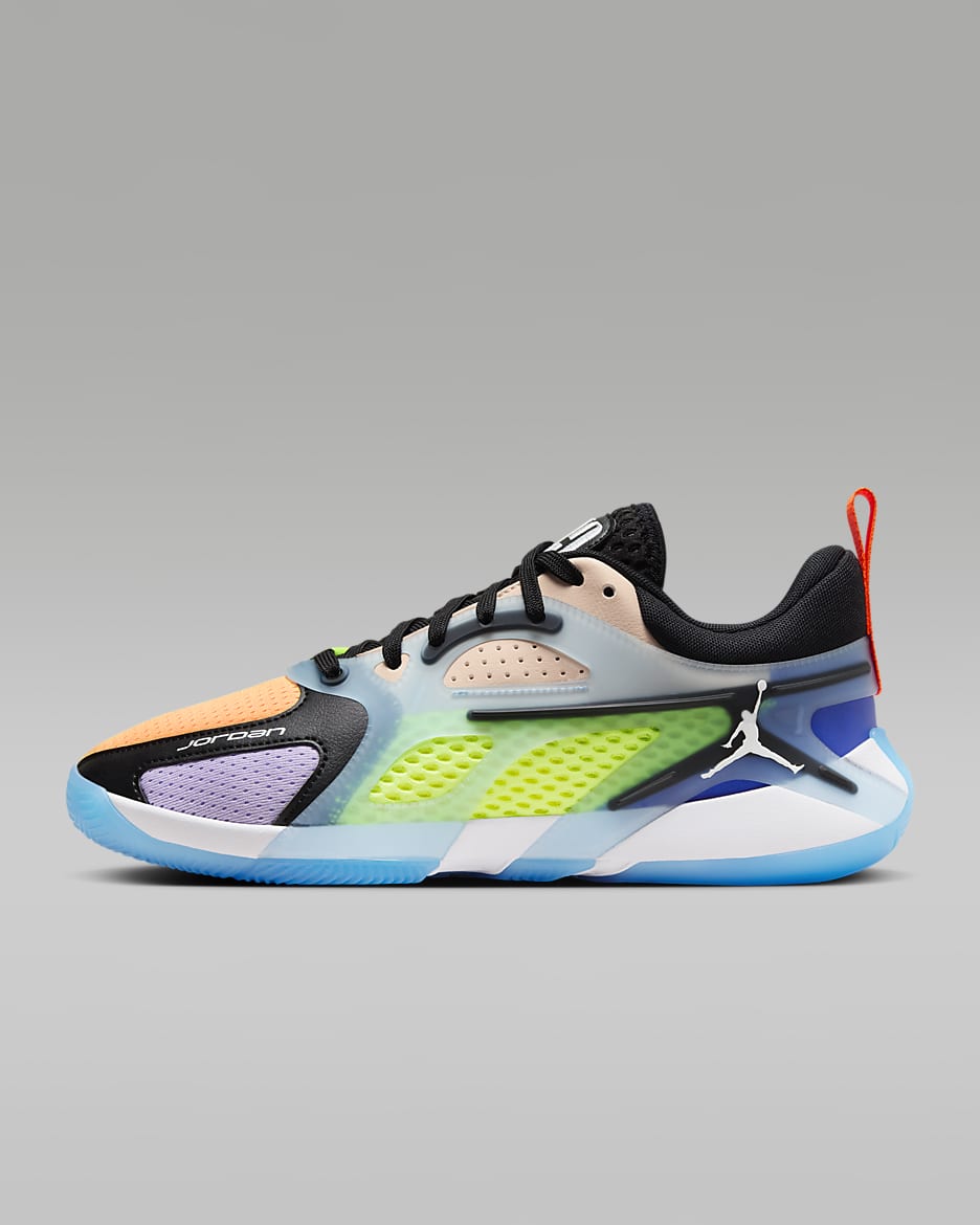 Jordan Heir Series 'Her Collective' Women's Basketball Shoes - Black/Crimson Tint/Peach Cream/White