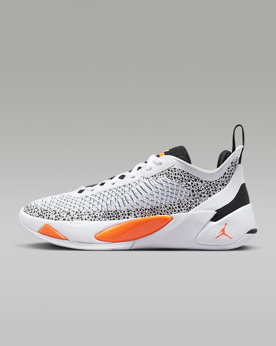 Luka 1 PF Men's Basketball Shoes - White/Black/Total Orange