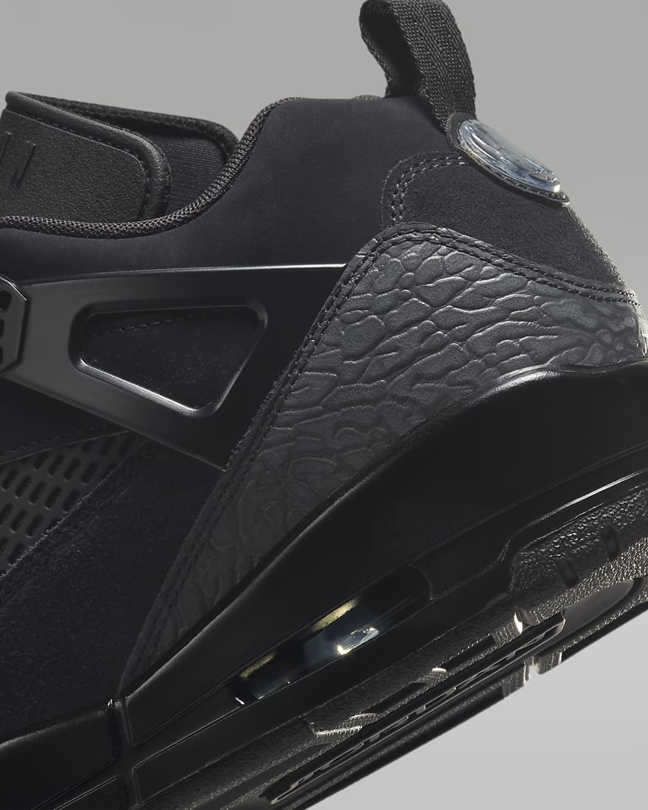 Jordan Spizike Low Herrenschuh - Schwarz/Anthracite/Schwarz