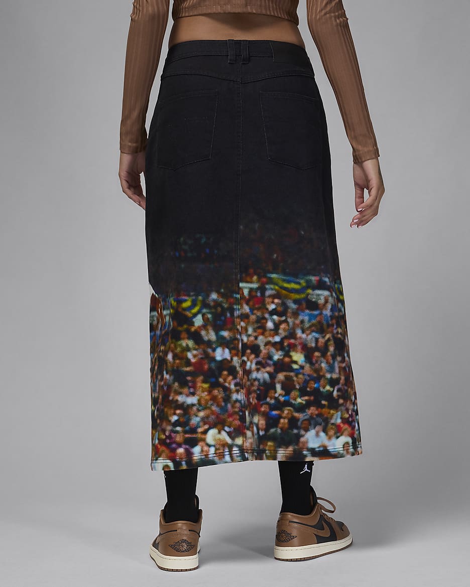 Air Jordan Women's Printed Skirt - Black