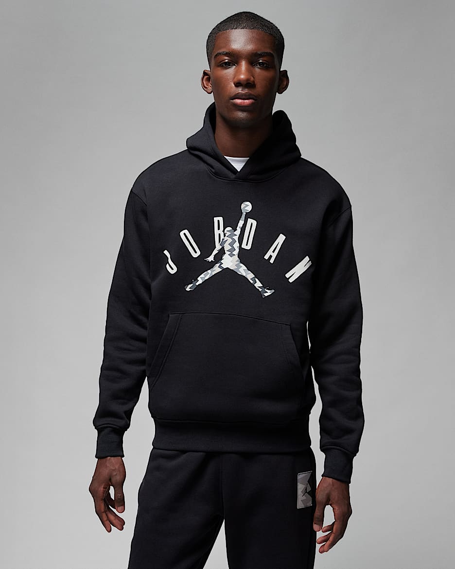Jordan Flight MVP Sudadera con capucha de tejido Fleece - Hombre - Negro