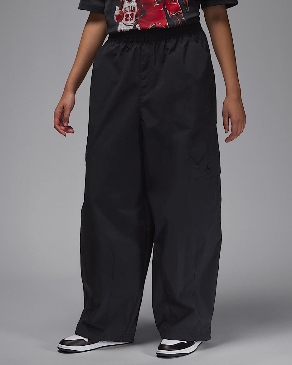 Pantaloni paracadute Jordan Flight Chicago – Donna - Nero