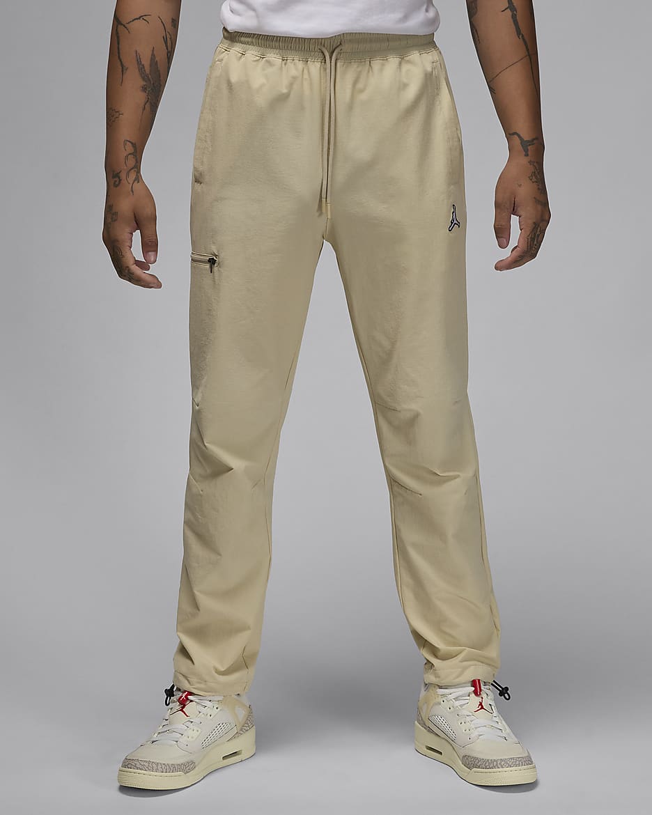 Pantalon tissé Jordan Essential pour Homme - Rattan/Blanc