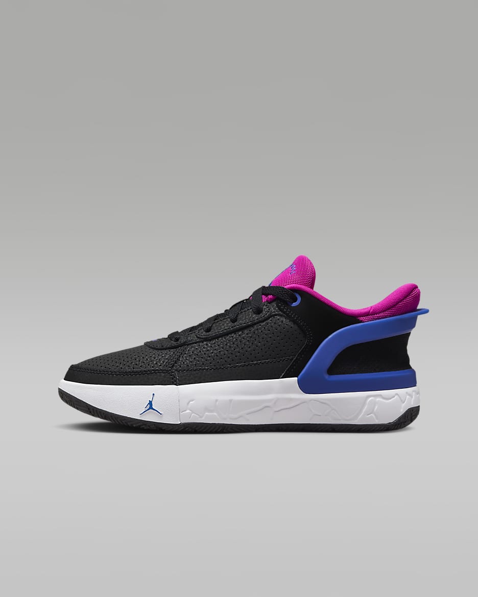 Jordan DAY1 EO Older Kids' Shoes - Black/Fire Pink/Active Pink/Game Royal