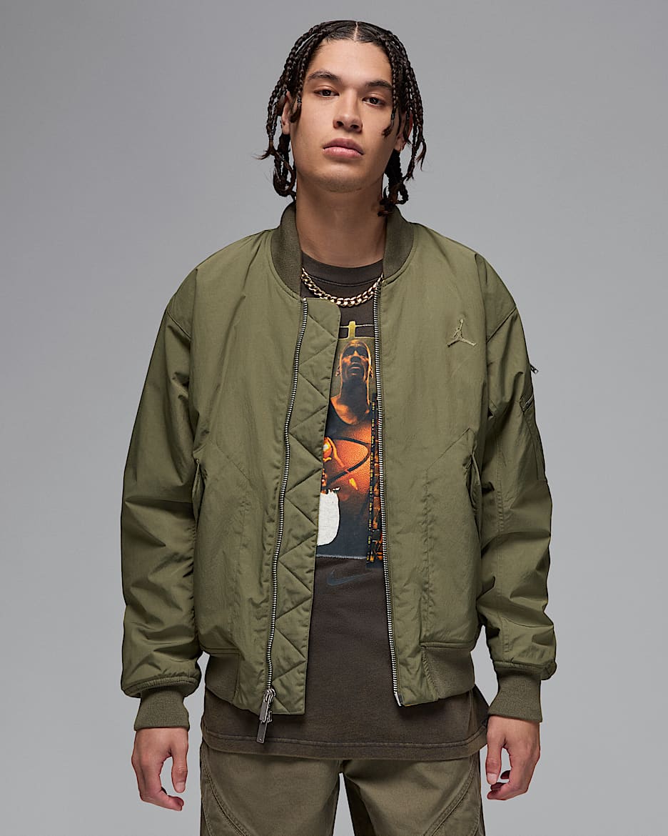 Jordan Renegade Men's Jacket - Medium Olive/Bucktan/Black