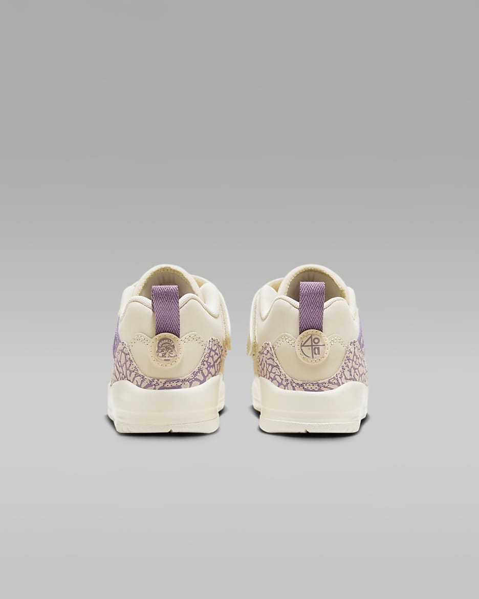 Chaussure Jordan Spizike Low pour enfant - Legend Light Brown/Violet Dust/Sail/Crimson Tint