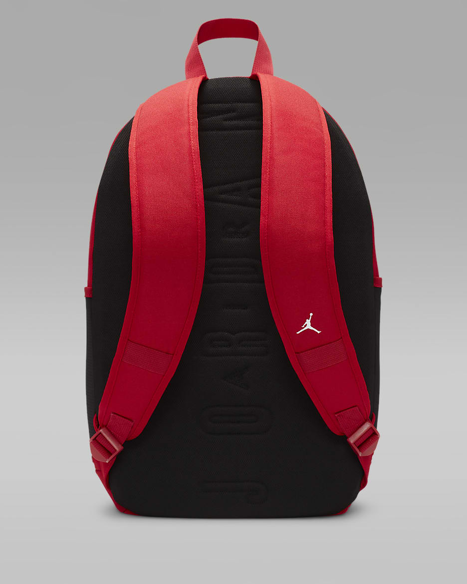 Jordan Jersey Backpack Big Kids' Backpack (27L) - Gym Red