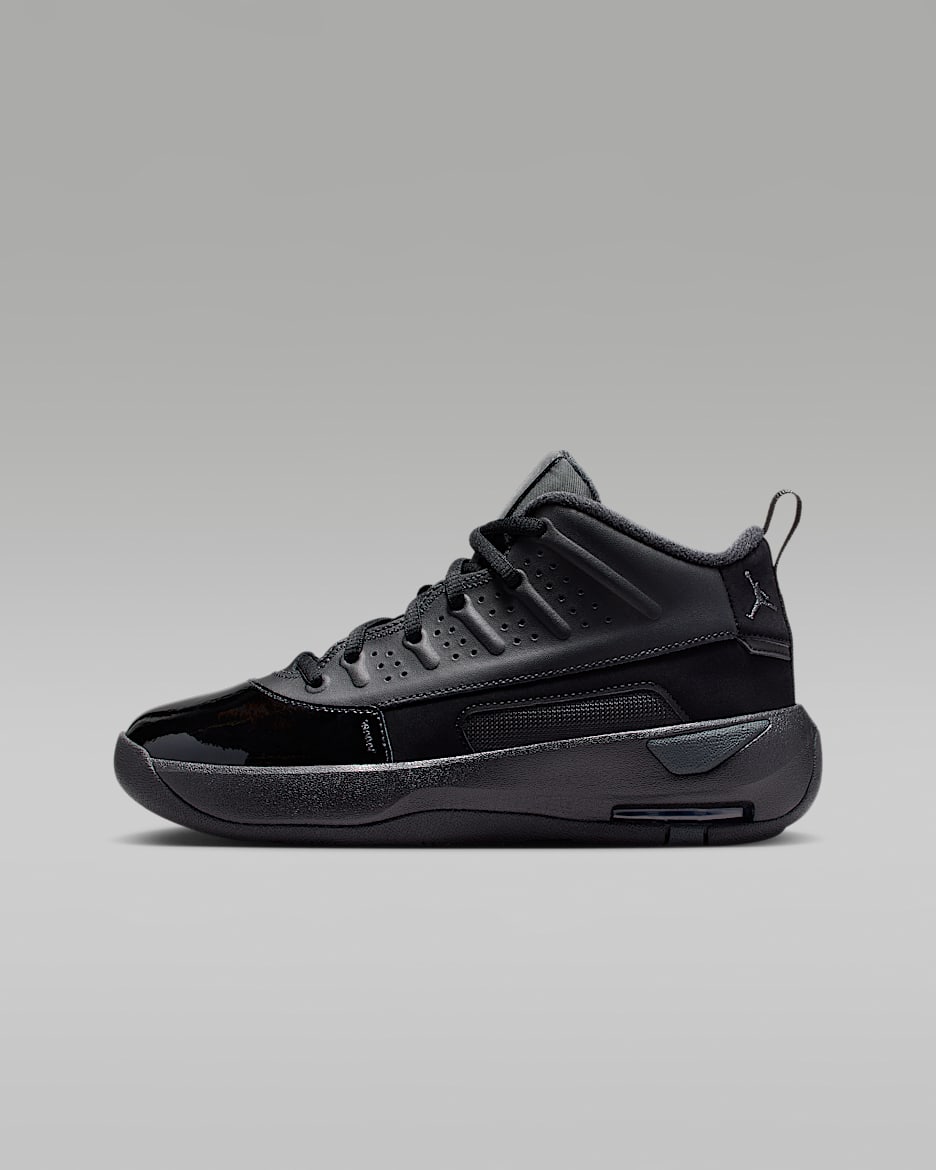 Jordan Max Aura 7 Big Kids' Shoes - Black/Anthracite