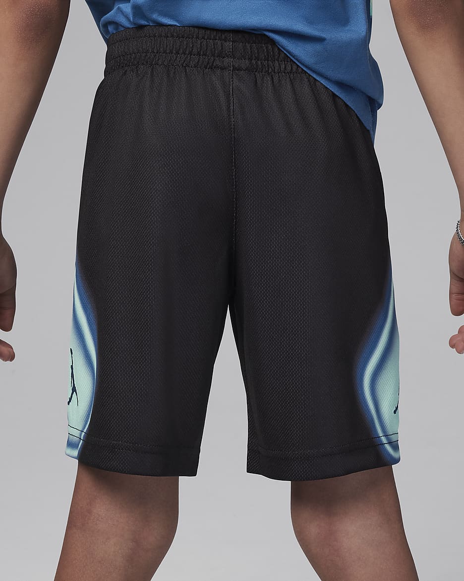 Conjunto de shorts para niños talla pequeña Jordan Air Heat Map - Negro