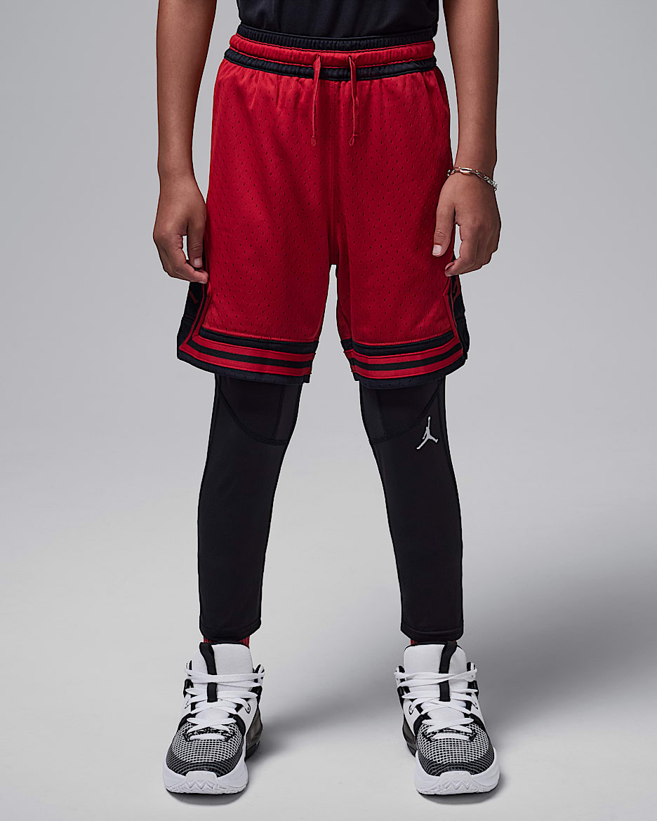 Jordan Dri-FIT MJ Sport Older Kids' Compression Tights - Black