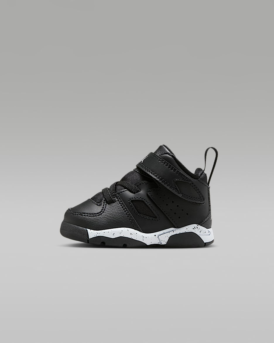 Jordan Flight Club '91 Baby/Toddler Shoes - Black/White
