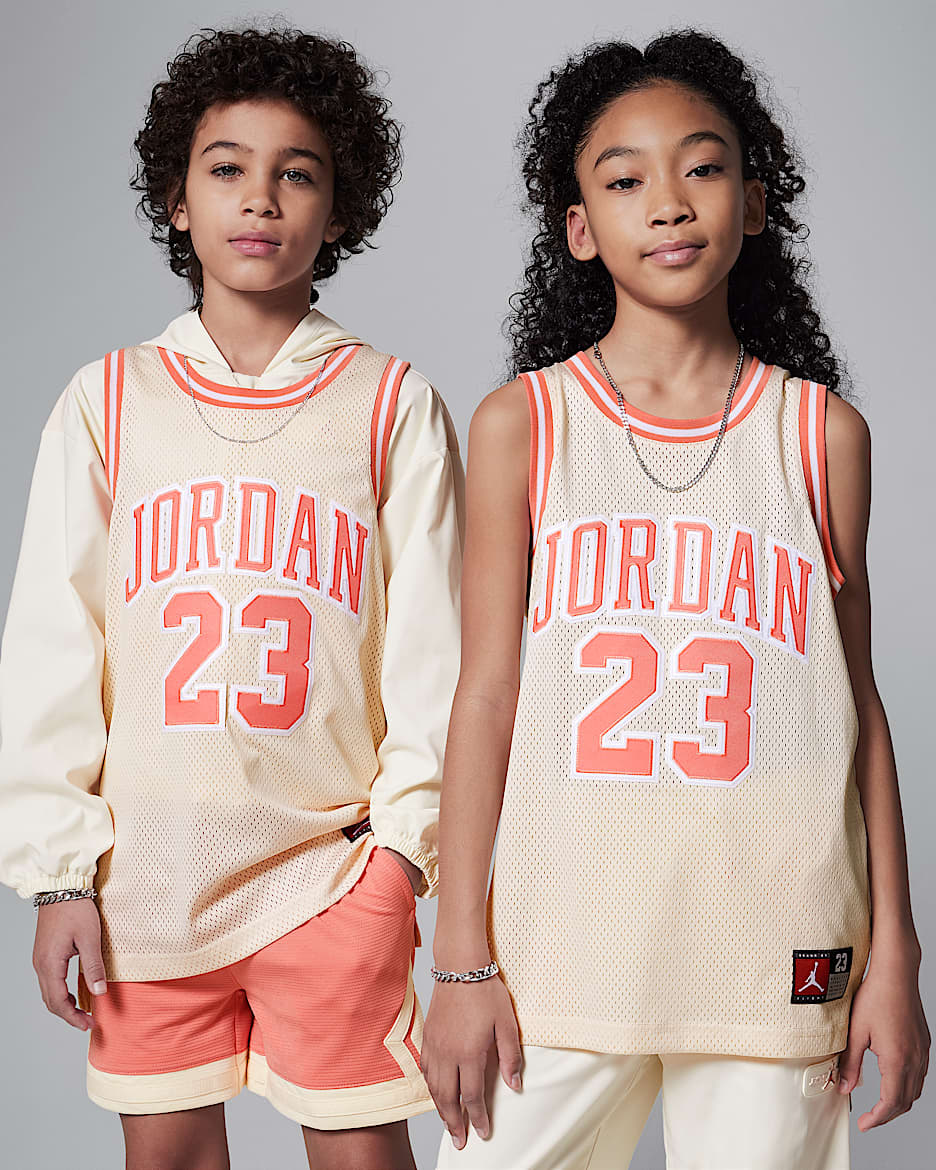 Jordan Big Kids' 23 Jersey - Guava Ice