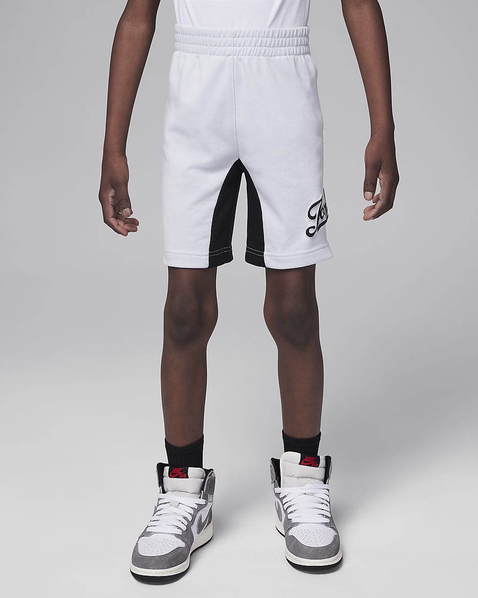 Jordan MVP 23 Little Kids' Shorts Set - Platinum Heather