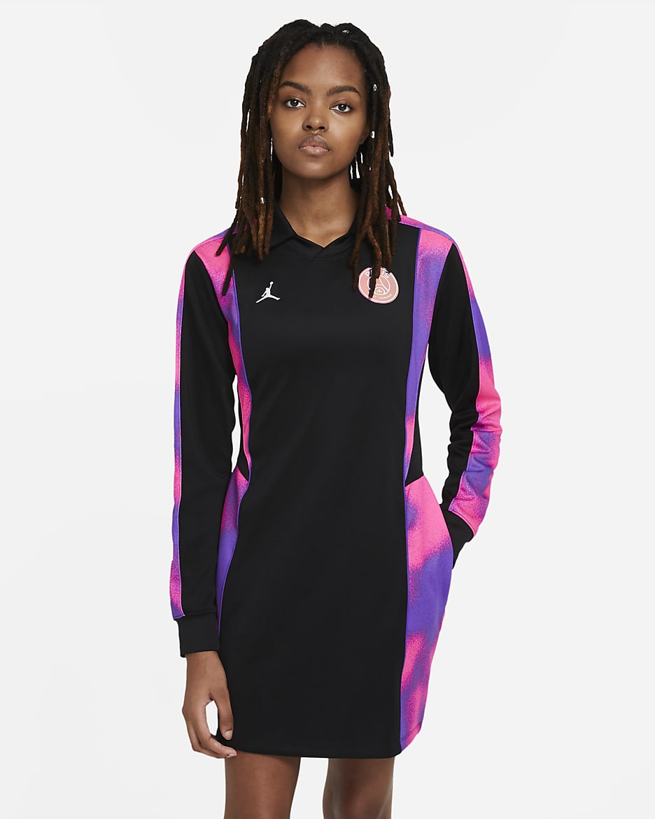 Robe en jersey Paris Saint-Germain pour Femme - Noir