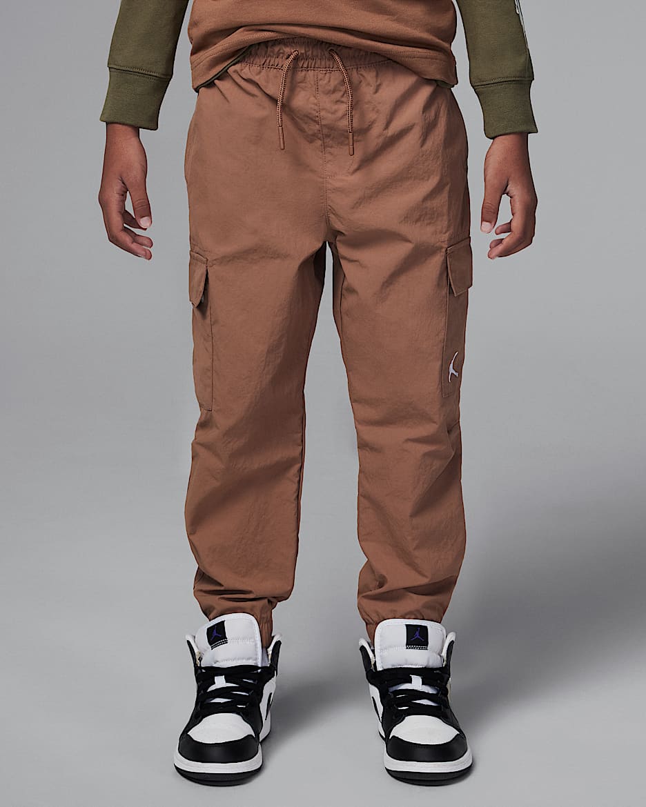 Jordan MJ Double Cargohose (jüngere Kinder) - Archaeo Brown