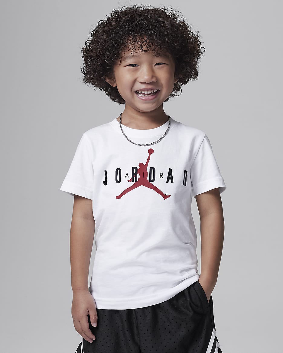 ジョーダン リトルキッズ Tシャツ - ホワイト