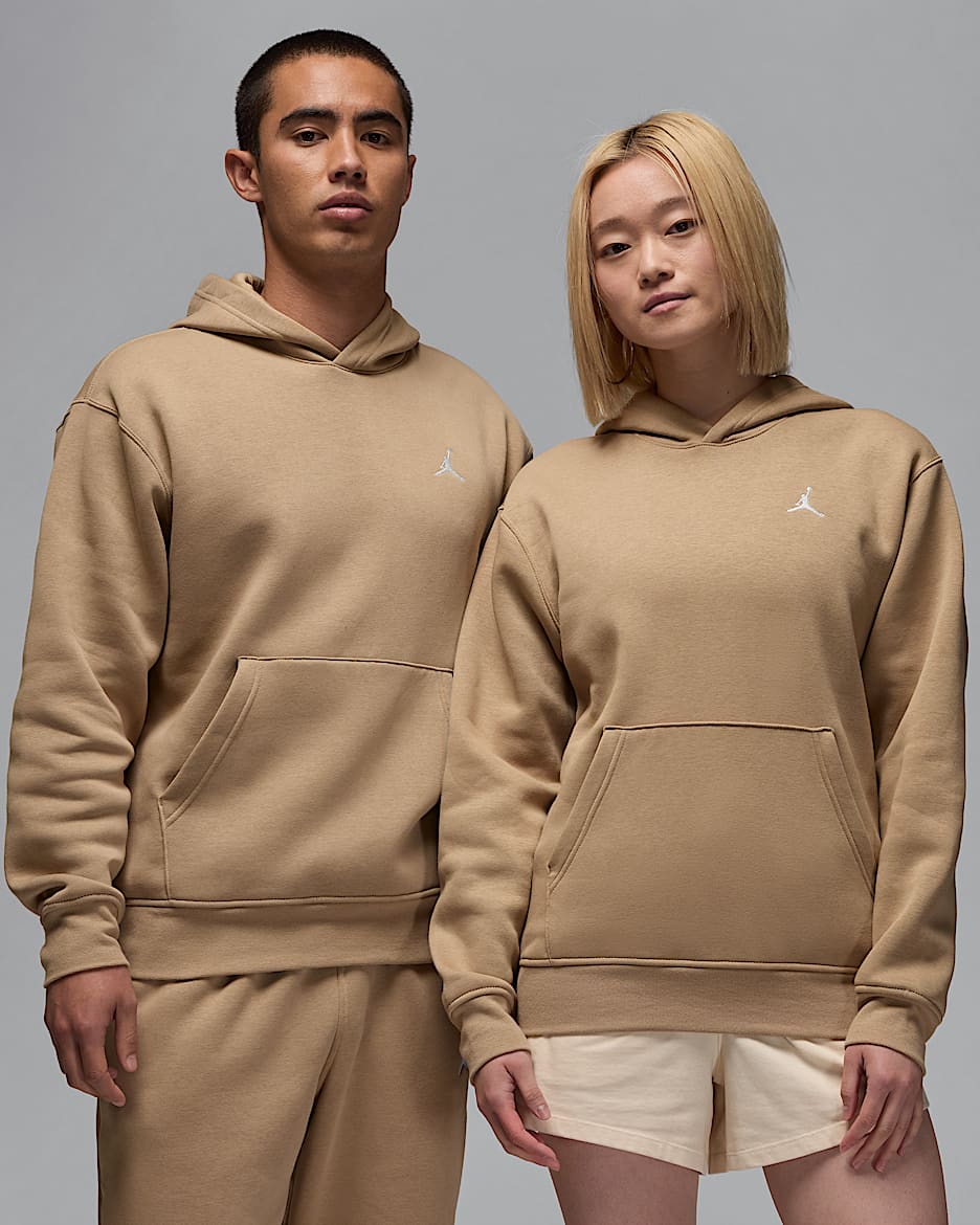 Jordan Brooklyn Fleece Men's Pullover Hoodie - Desert Camo/White