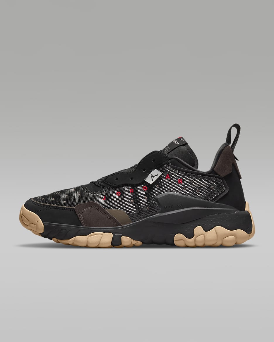 Chaussure Jordan Delta 2 pour Homme - Noir/Velvet Brown/Ironstone/University Red