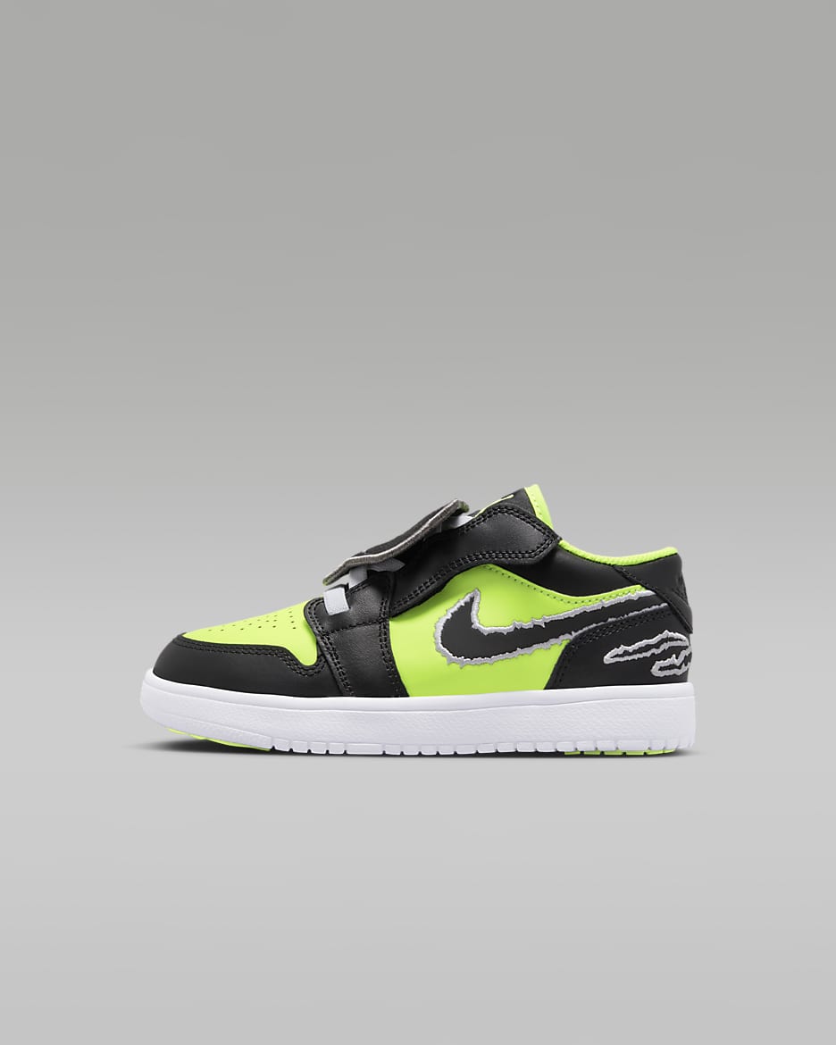 รองเท้าเด็กเล็ก Jordan 1 Low Alt SE - Volt/ขาว/ดำ
