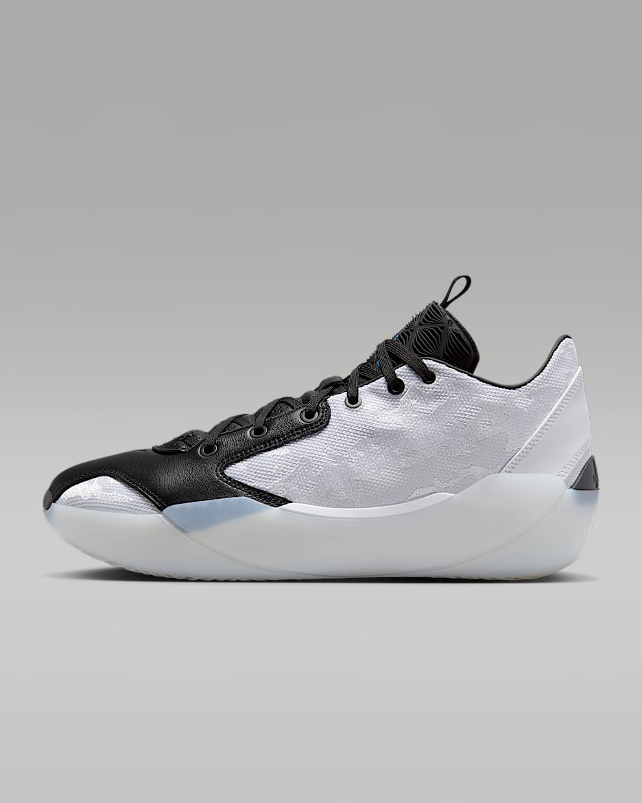 Air Jordan XXXIX "Croix" Basketball Shoes - White/Black/Dark Powder Blue
