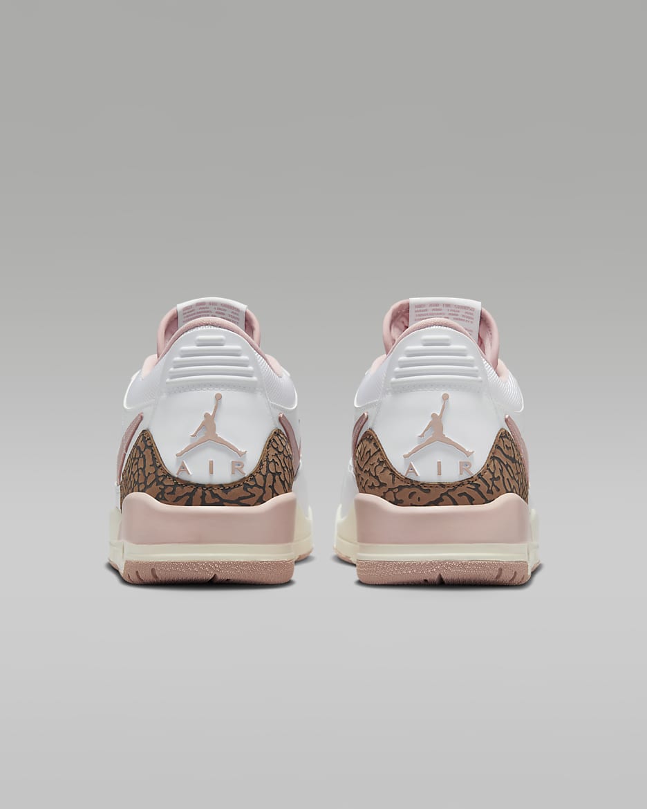 Air Jordan Legacy 312 Low Women's Shoes - White/Archaeo Brown/Sail/Pink Oxford