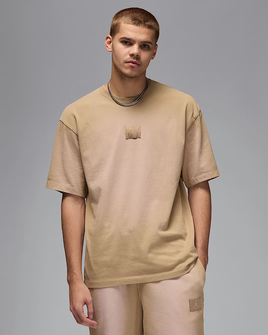 Jordan Flight Essentials 85 男款水洗 T 恤 - Desert Camo