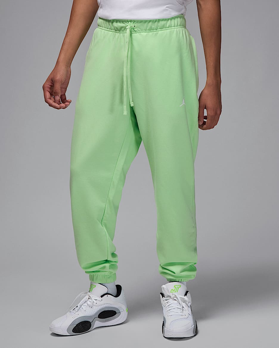 Pantalon en Fleece Dri-FIT Jordan Sport Crossover pour homme - Vapor Green/Blanc