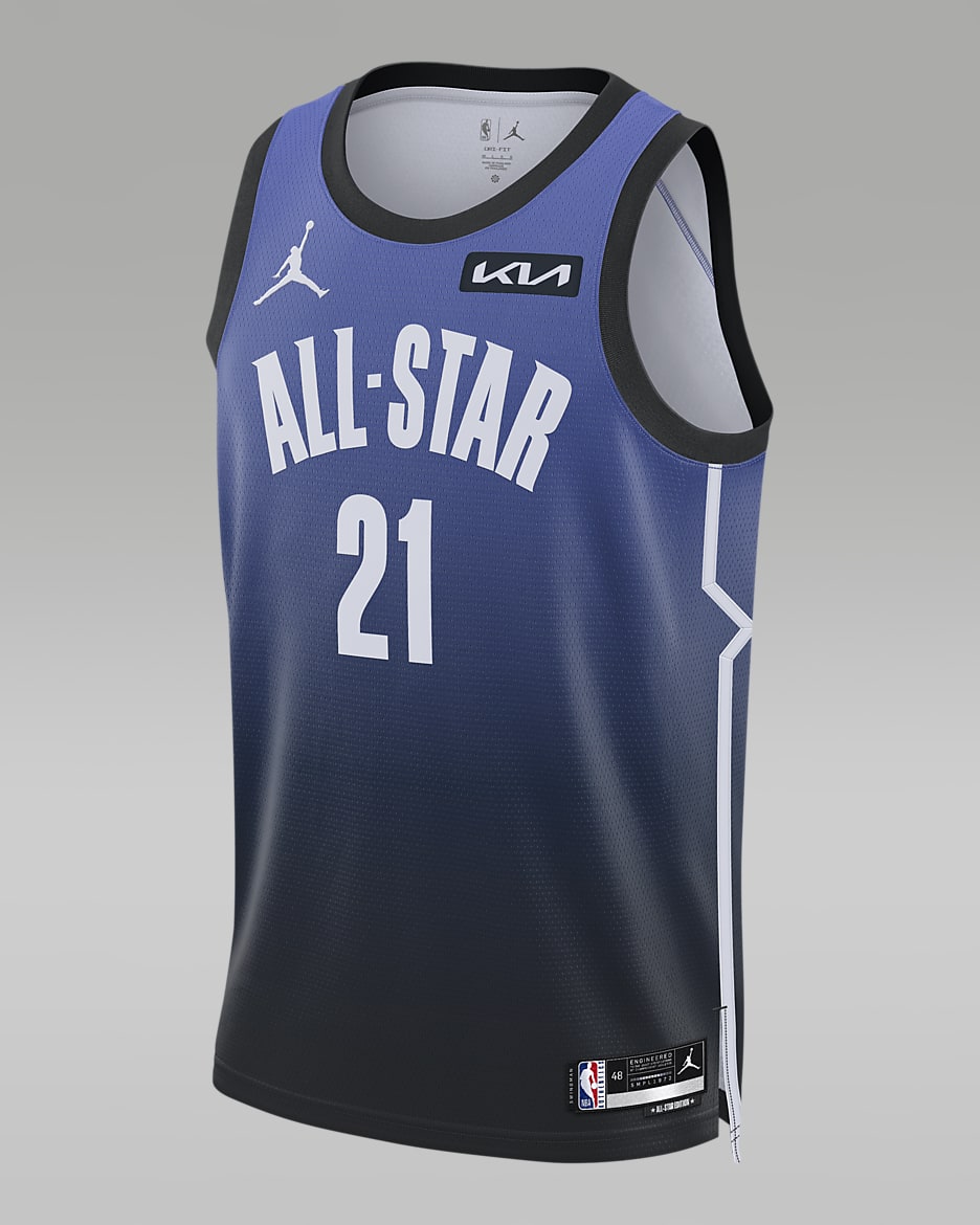 Joel Embiid 2023 All-Star Edition Men's Jordan Dri-FIT NBA Swingman Jersey - Sapphire