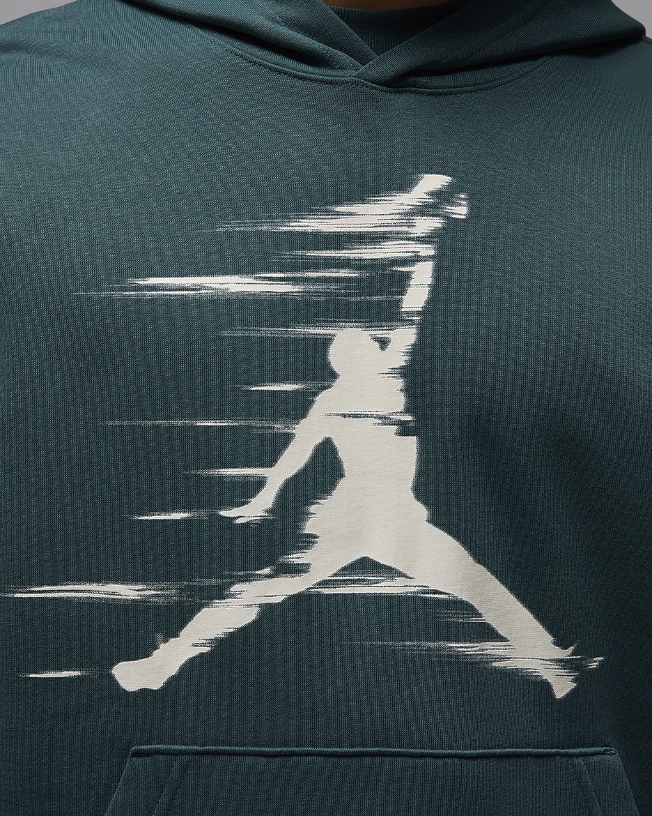 Sweat à capuche en tissu Fleece Jordan MVP pour homme - Oxidized Green/Sail/Sail