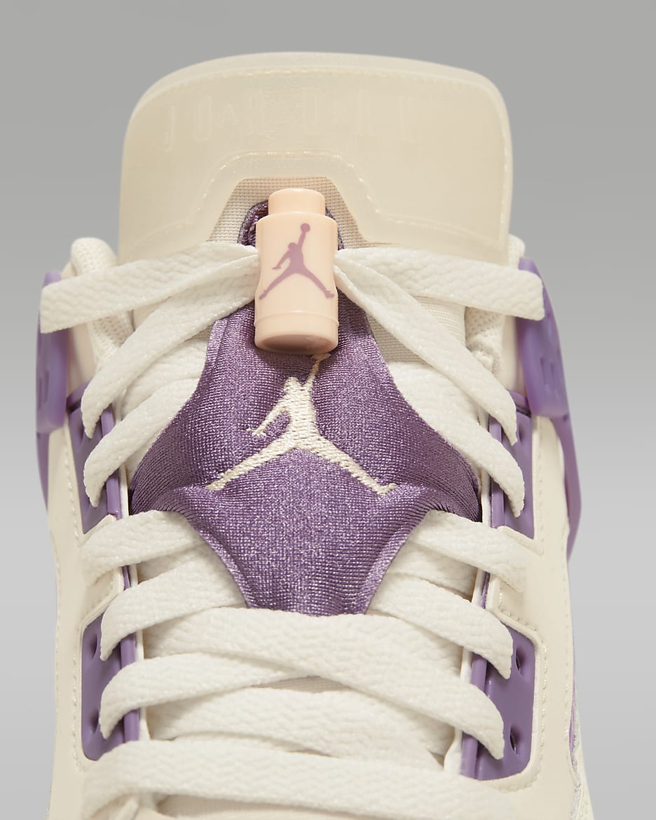 Jordan Spizike Low Big Kids' Shoes - Legend Light Brown/Violet Dust/Sail/Crimson Tint