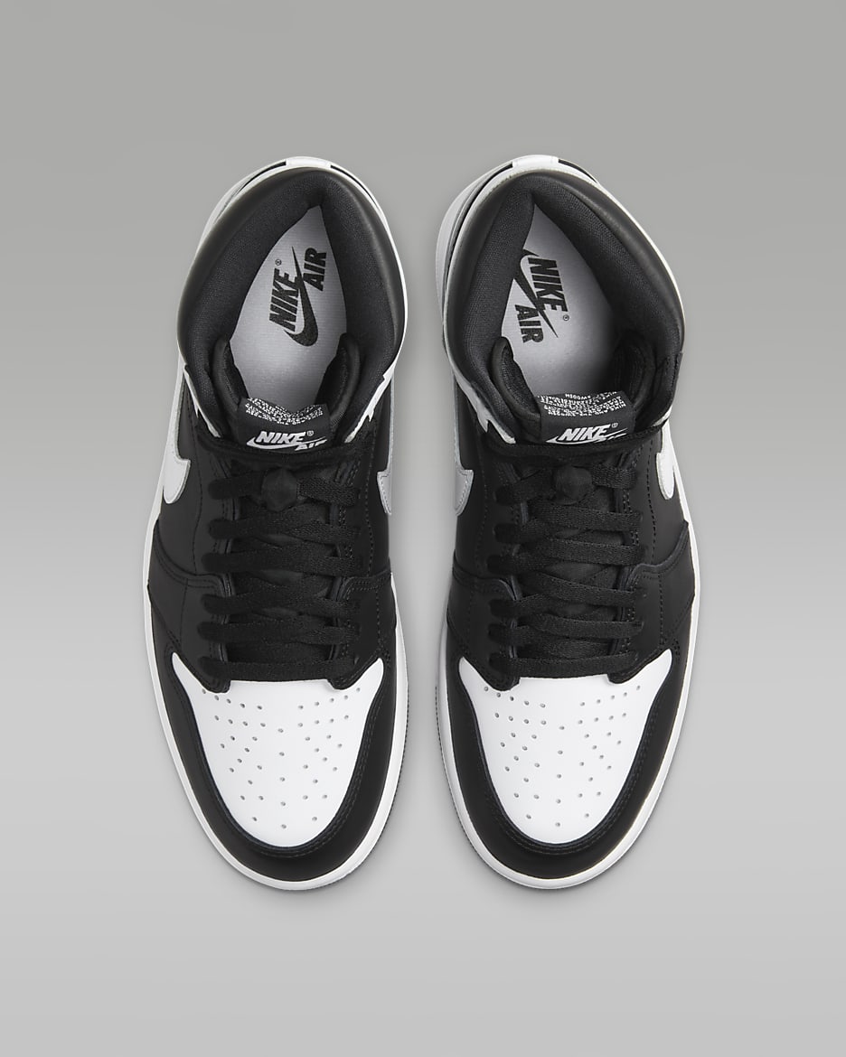 Air Jordan 1 Retro High OG "Black & White" Men's Shoes - Black/White/White