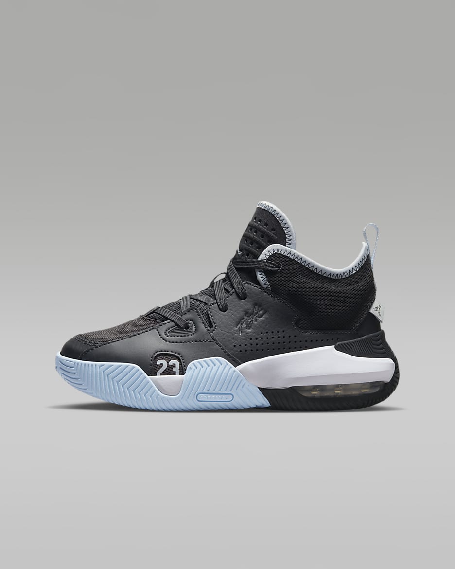 Jordan Stay Loyal 2 大童鞋款 - Off Noir/白色/Blue Tint