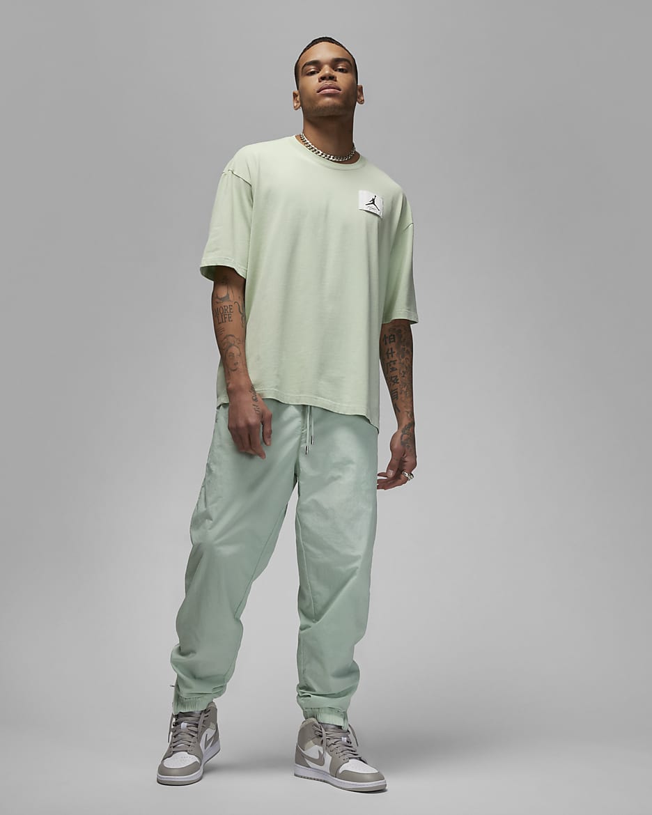 Jordan Flight Essentials Men's Oversized T-Shirt - Pistachio Frost