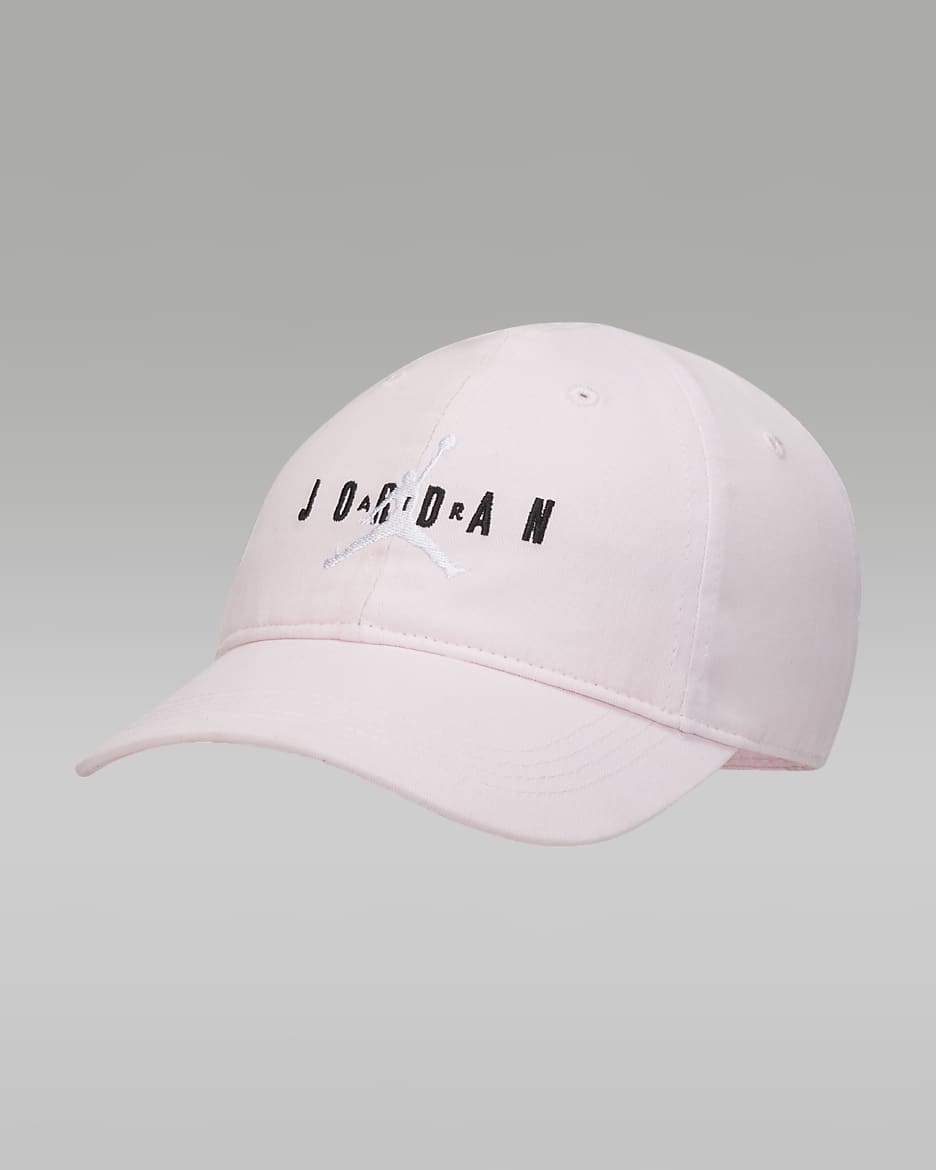 Gorra con visera curva para niños grandes Jordan - Espuma rosa