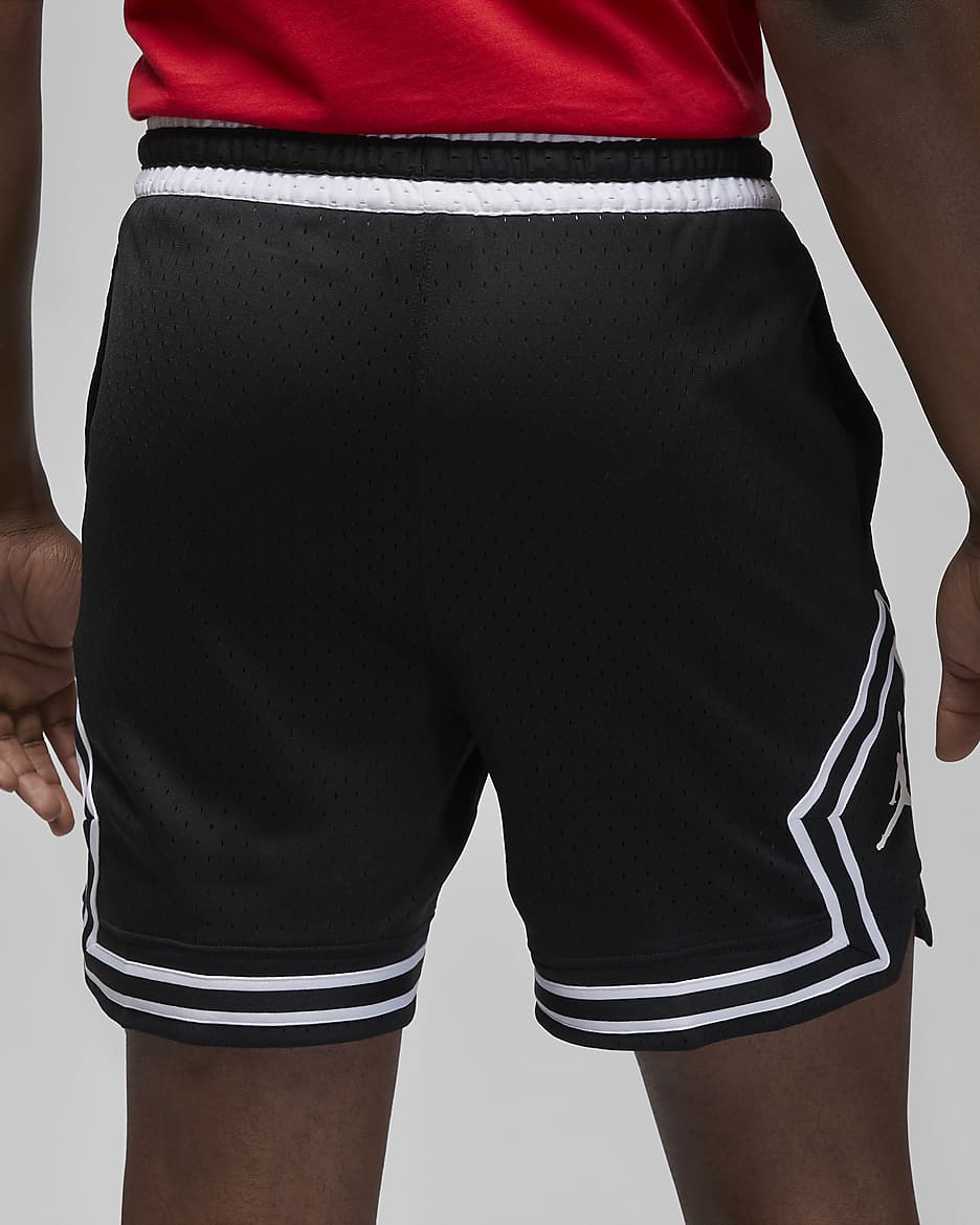 Jordan Dri-FIT Sport Diamond shorts - Zwart/Wit/Wit/Wit