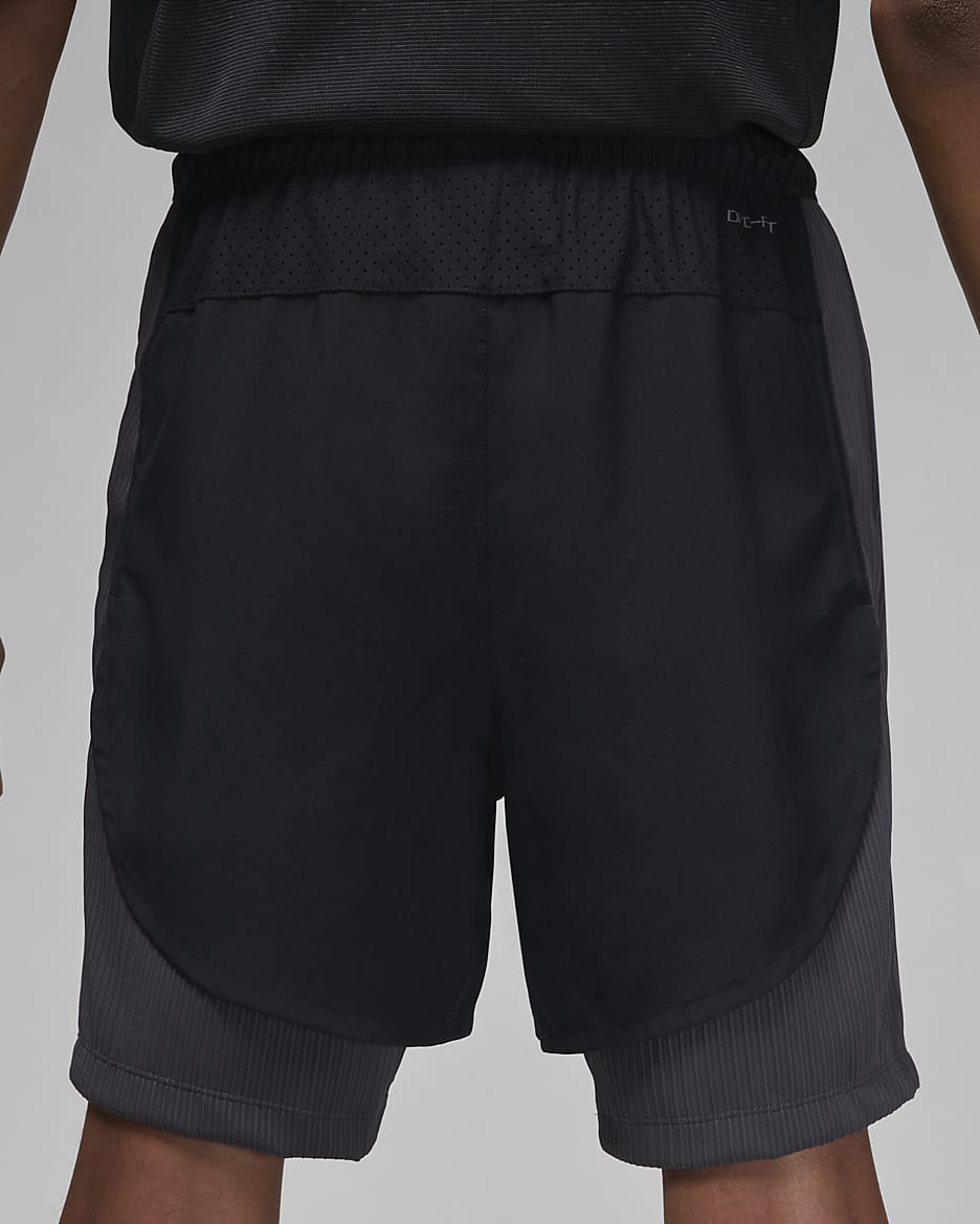 Shorts Jordan Dri-FIT Sport för män - Svart/Dark Shadow/Dark Shadow