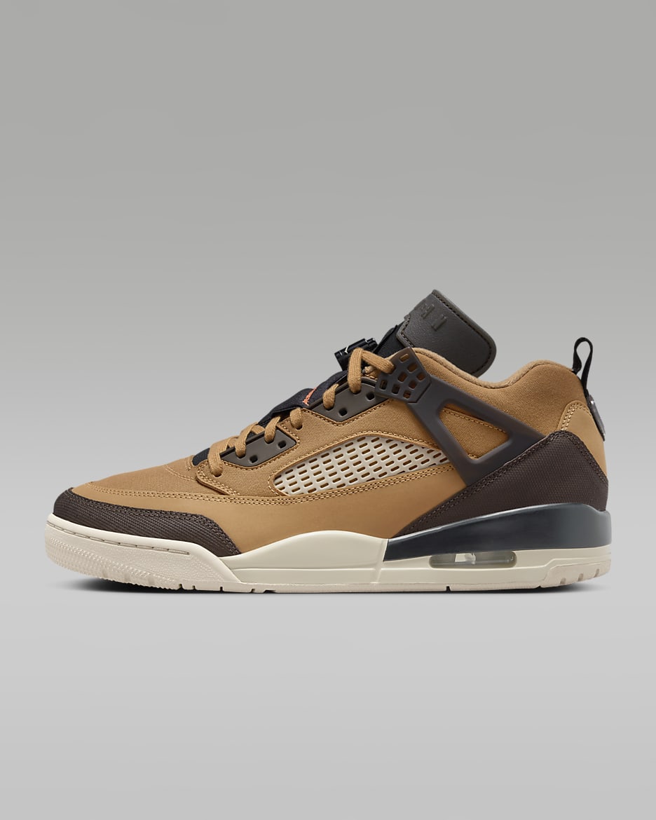 รองเท้าผู้ชาย Jordan Spizike Low - Flax/ดำ/Sanddrift/Baroque Brown