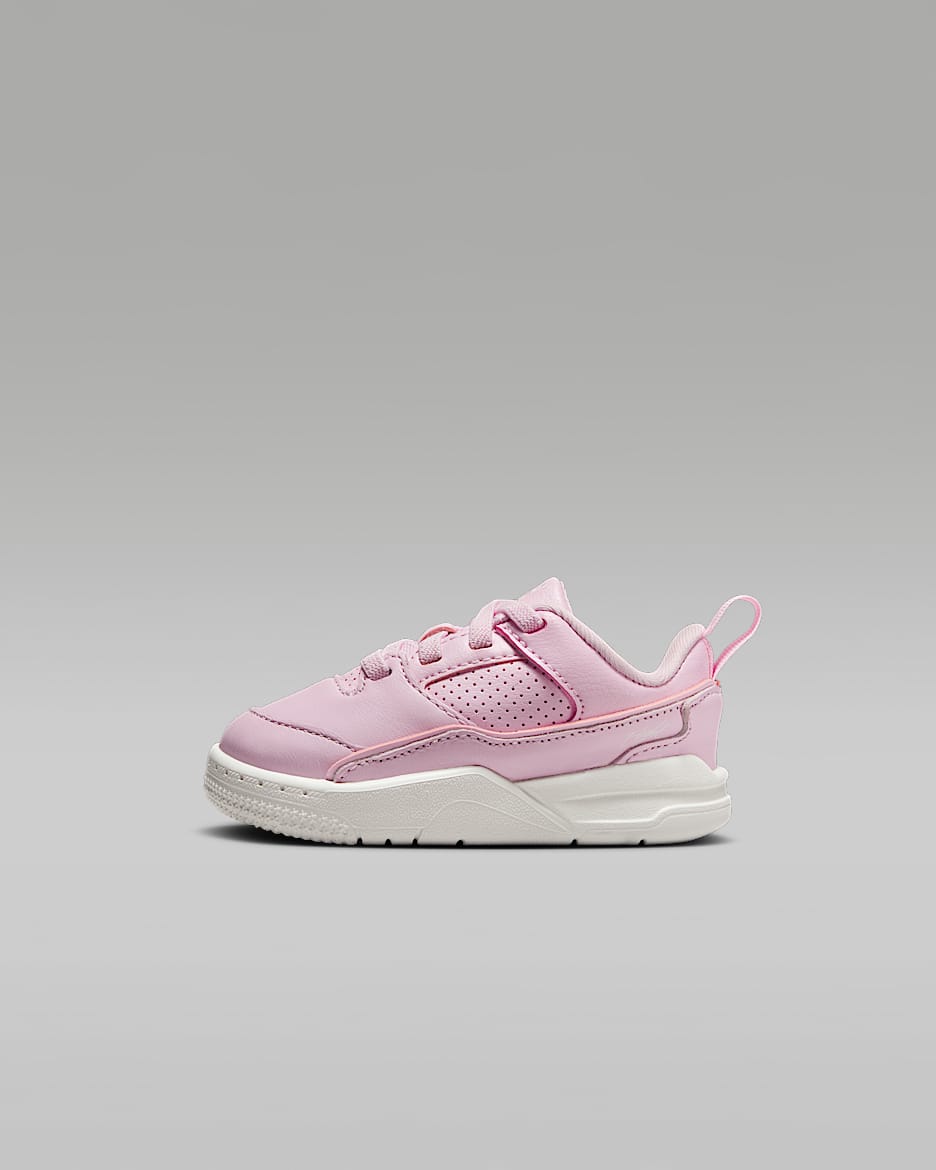 Jordan Flight Court Baby/Toddler Shoes - Pink Foam/Muslin/Sail