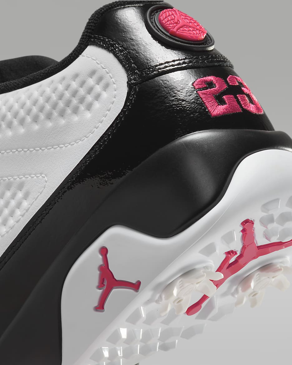 Air Jordan 9 G golfcipő - Fehér/Fekete/True Red