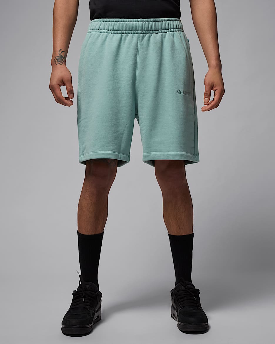 Shorts de tejido Fleece para hombre Air Jordan Wordmark - Mineral