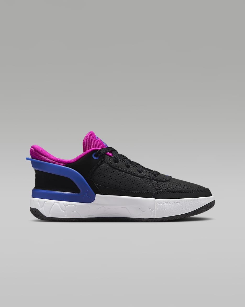 Jordan DAY1 EO Older Kids' Shoes - Black/Fire Pink/Active Pink/Game Royal