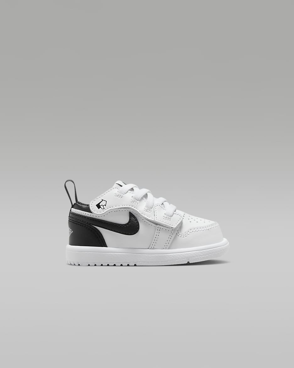 Chaussure Jordan 1 Low Alt pour bébé et tout-petit - Blanc/Blanc/Noir