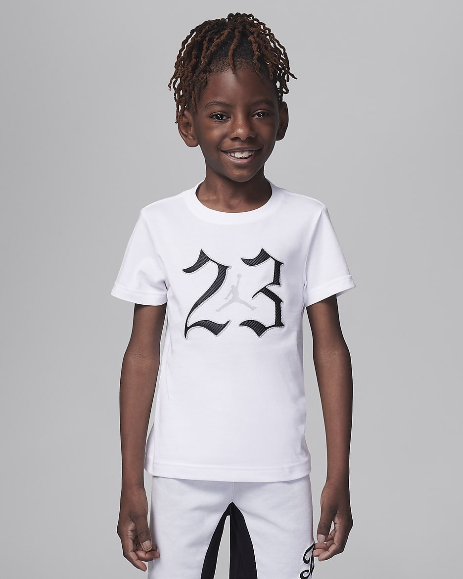 Jordan MVP 23 Little Kids' Shorts Set - Platinum Heather