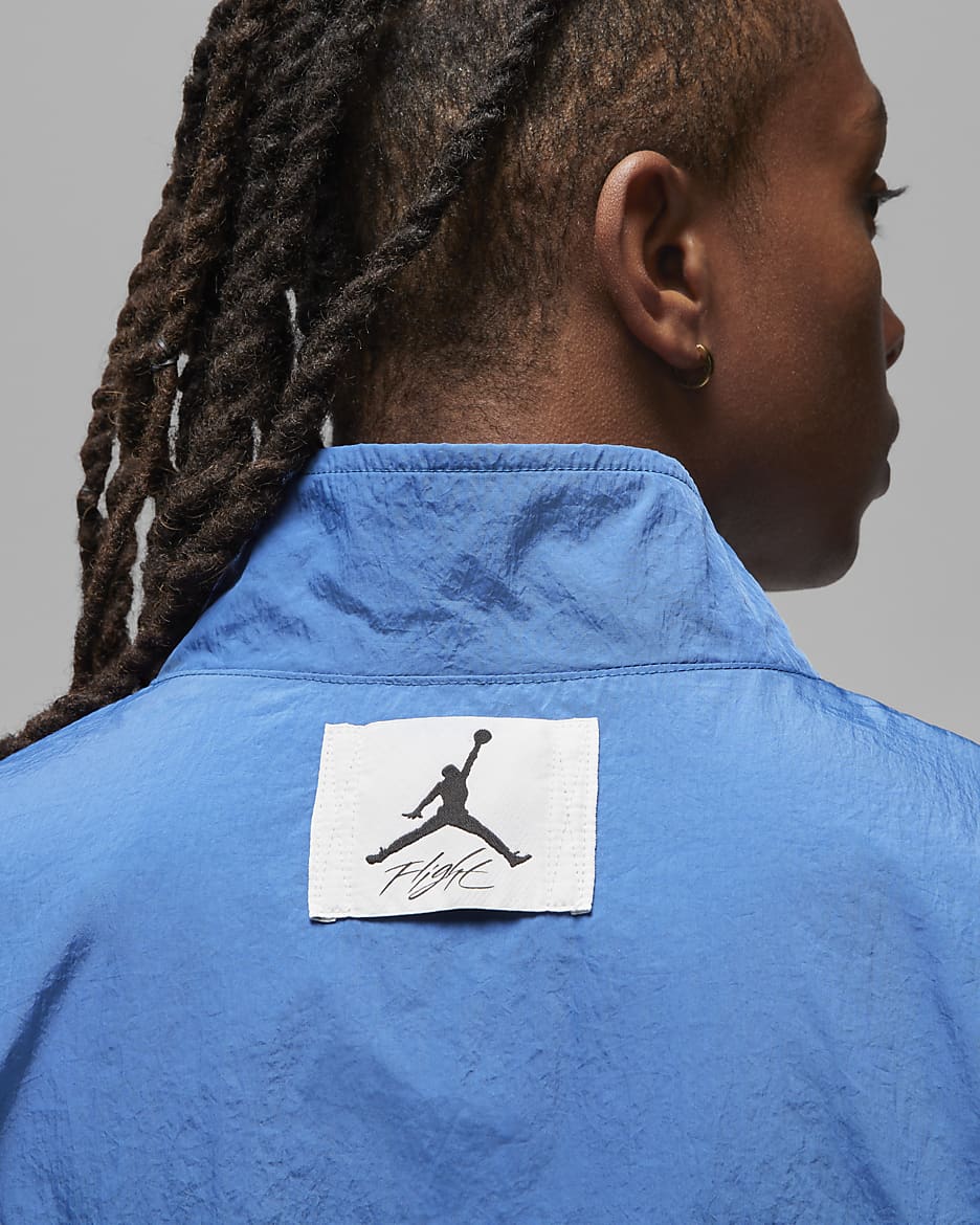 Jordan Essentials Men's Warm-Up Jacket - True Blue/Ice Blue/Sail