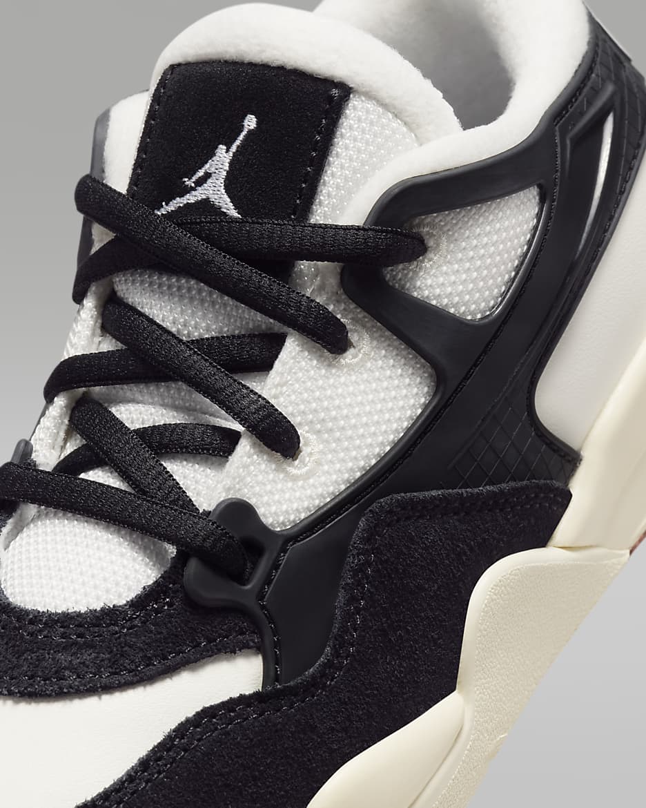 Jordan 4RM Younger Kids' Shoes - Sail/White/Coconut Milk/Black