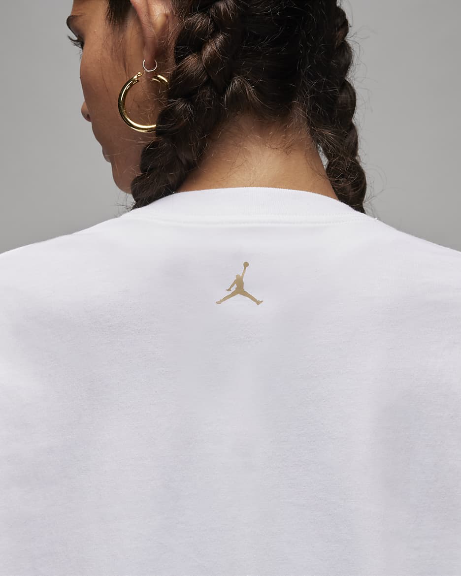 Jordan Women's Graphic T-Shirt - White/Desert