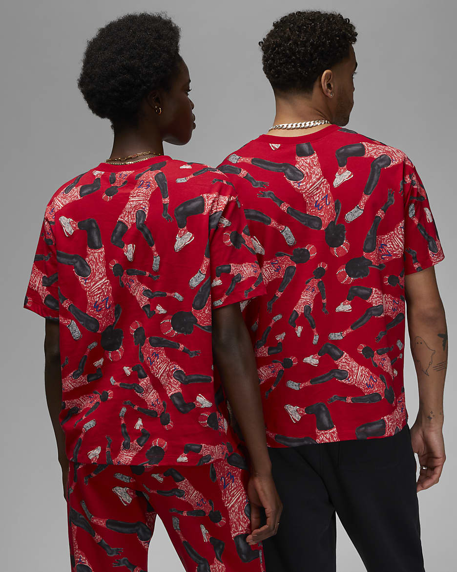 Jordan Artist Series by Parker Duncan Camiseta con estampado - Gym Red