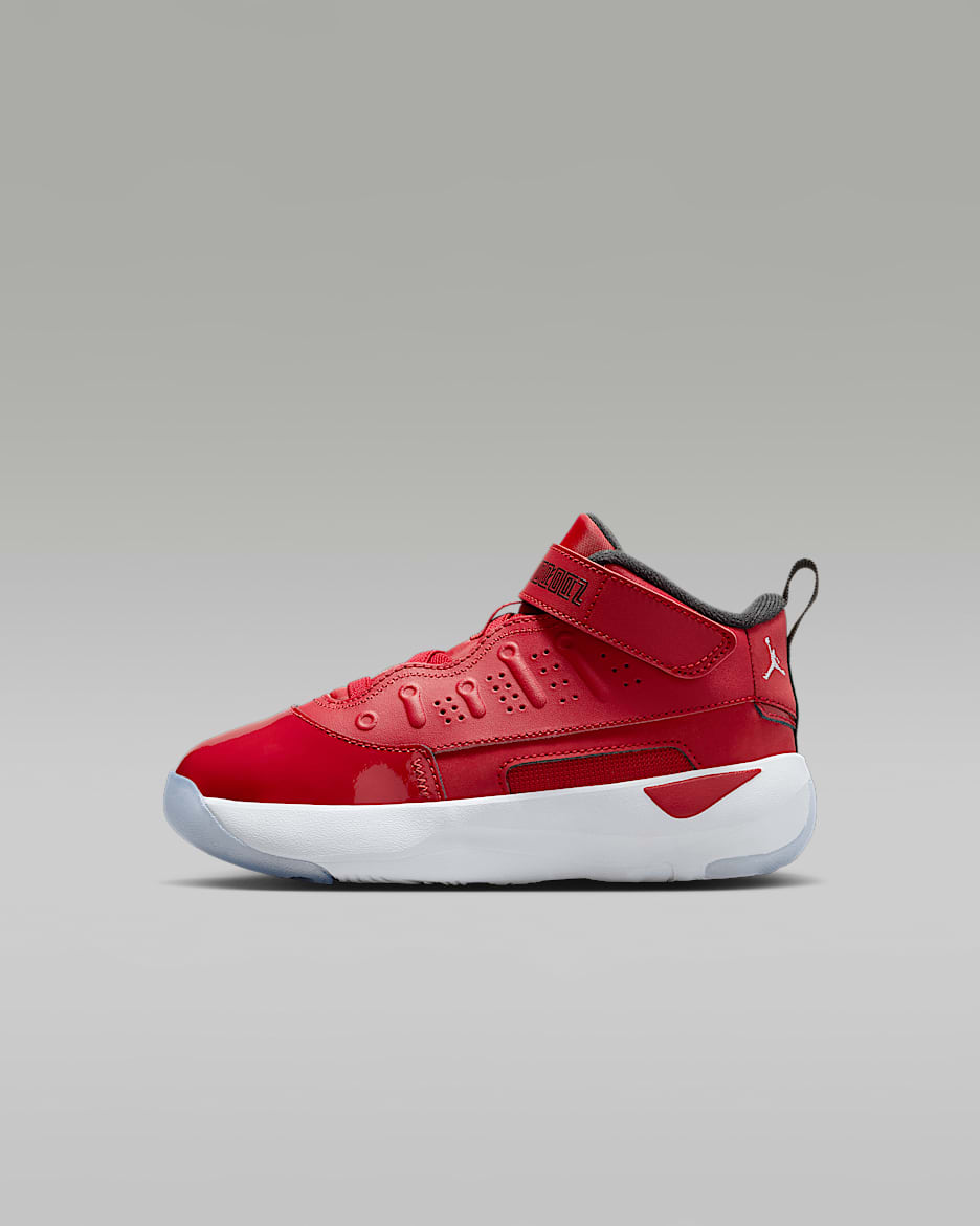 Jordan Max Aura 7 kleuterschoenen - Varsity Red/Zwart/Wit