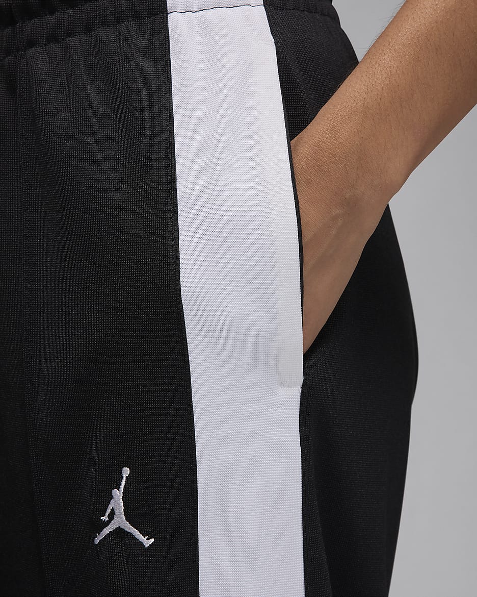 Jordan Women's Knit Tracksuit Bottoms - Black/White/White